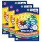 Tru-Ray Color Wheel Assortment, 12 Colors, 9 x 12in, 144 Sheets, PK3 P6576 - alternate 1